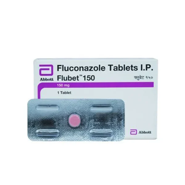 Flubet 150 mg contains fluconazole, an antifungal medicine used to manage yeast and other fungal infections. It works by stopping fungal growth and may be prescribed for conditions such as vaginal yeast infections and oral thrush. Take it only as directed by your doctor and follow the recommended treatment.