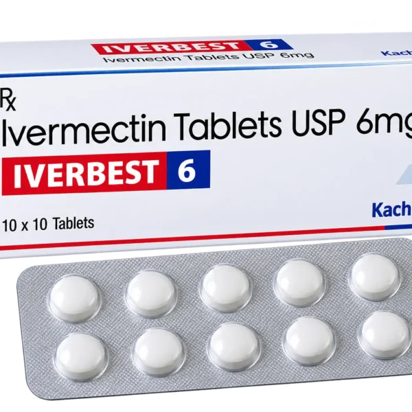 Iverbest 6 mg Tablet