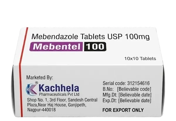 Mebendazole 100 mg